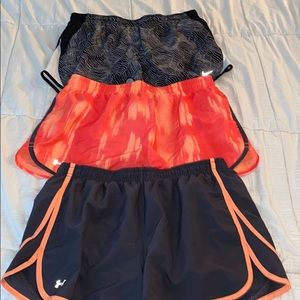 Under Armour & Nike gym shorts